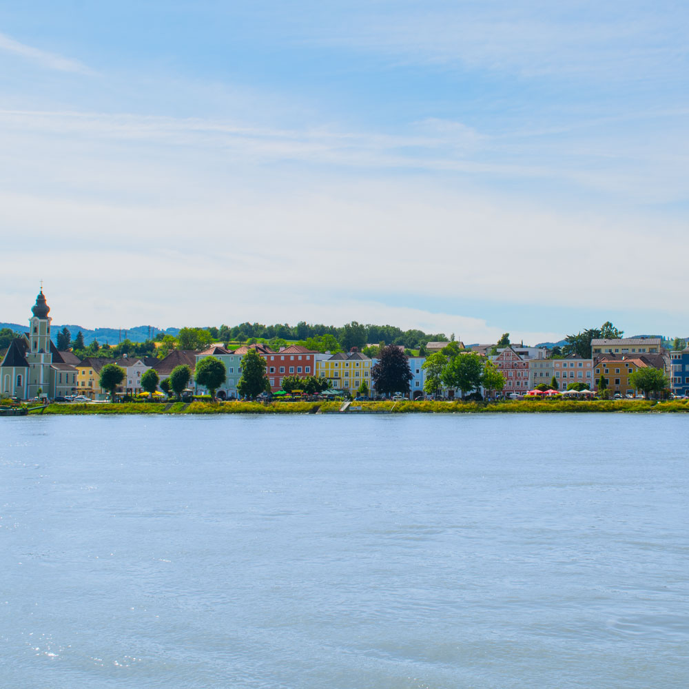Der Markt an der Donau